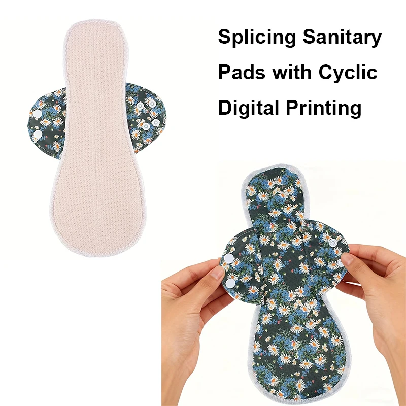 Reusable 4-Layer Cotton Mesh Panty Liner - High Absorbency W