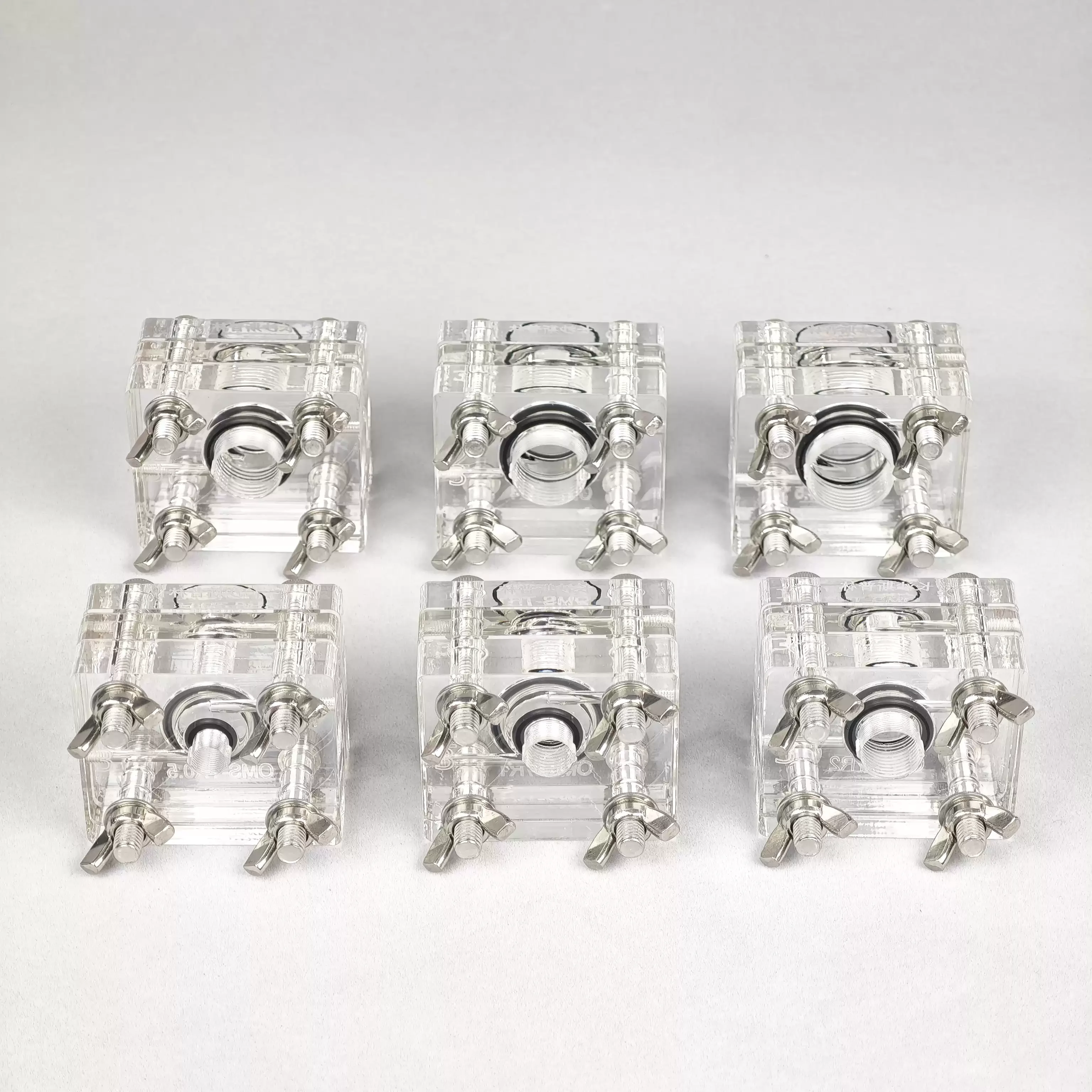 Zinc Hollow Device Air Battery Mold Gasket Sealed Transparent Recyclable Electrolytic Cell OMS-GR