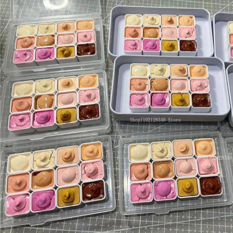 Colección de Acuarelas en Tonos de Piel 1ml/2ml Holbein Van Gogh Rubens Windsor Newton Pintura de Acuarela para Ilustraciones Dibujadas a Mano