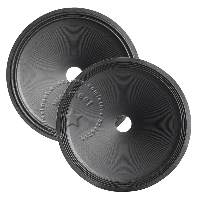 

15" Inch Speaker 2-Ring 3-Ring Cloth Edge Drup Paper Cone Basin Vibrating Diaphragm Woofer Repair OD370mm/14.57" ID51mm/2.01"