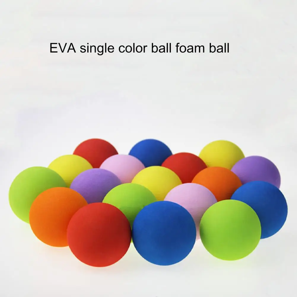 2Pcs Small Sponge Balls  Environmentally Friendly Solid Color Golf Practice Balls  Soft Golf Balls