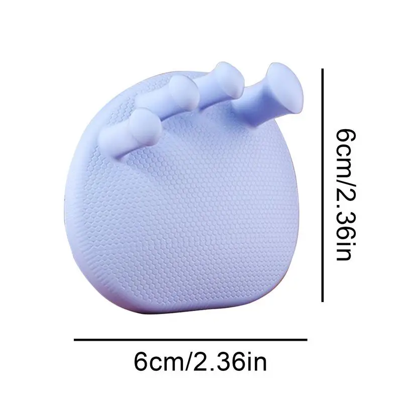 Toe Separators For Women 2 Pcs Arch Trainer Separators Silicone Overlapping Toes Corrector Soft Supportive Corrector Exerciser