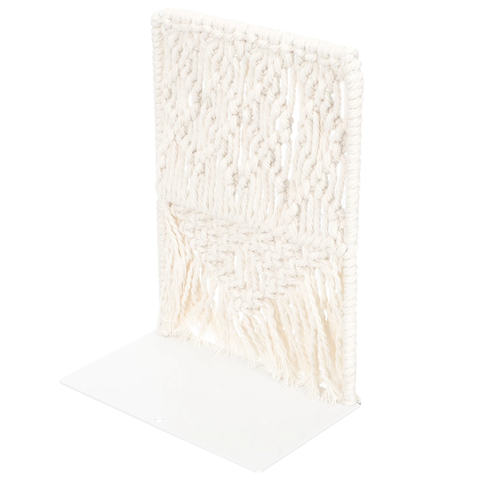 

Stainless Steel Rope Bookends H Woven Desk ganizer Multi Function Bookend Multi Function Bookend Metal Book Holder Storage