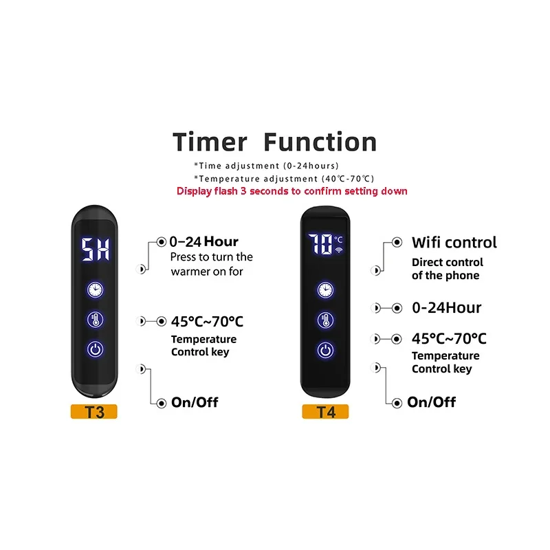 Imagem -04 - Toalheiros Elétricos de Trilho Aquecido Inteligente Temperatura e Controle de Tempo Mais Quente 780x500x120 mm 110v 220v Aço Inoxidável 304