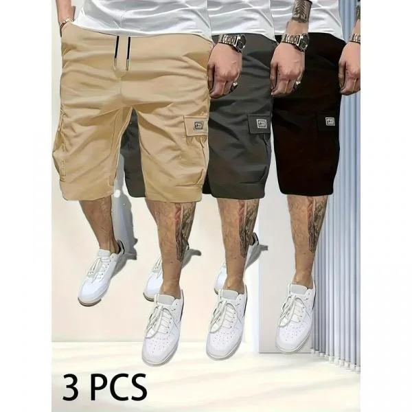 

American Style Summer Shorts Men's Fashion Cross-Border Cargo Pants Comfortable Breathable Quick-Drying Lightweight Short Pants