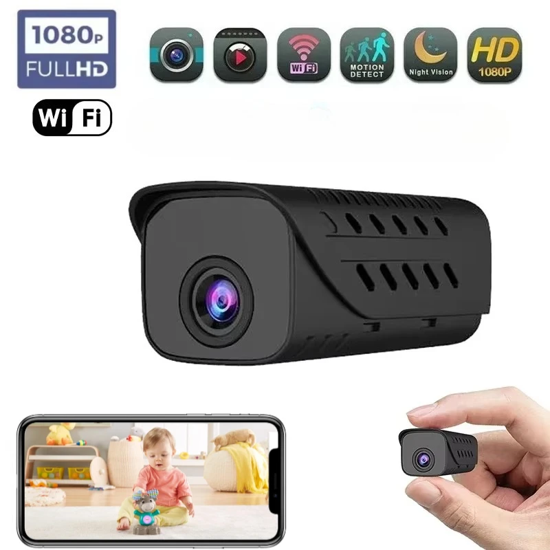 המצלמה הווידאו ה-WiFi הקטנה H9W 1080P – המצלמה האידיאלית לניהול מרוחק עם ראיית לילה