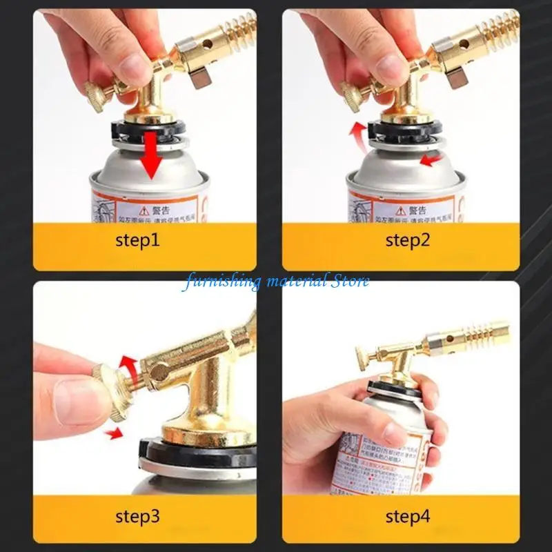 

Y5GD Welding Torch Gas Burners Flame Guns Blower Gas Torch Brazing Cooking Barbecue Auto Ignition Guns Kitchen Baking Tool