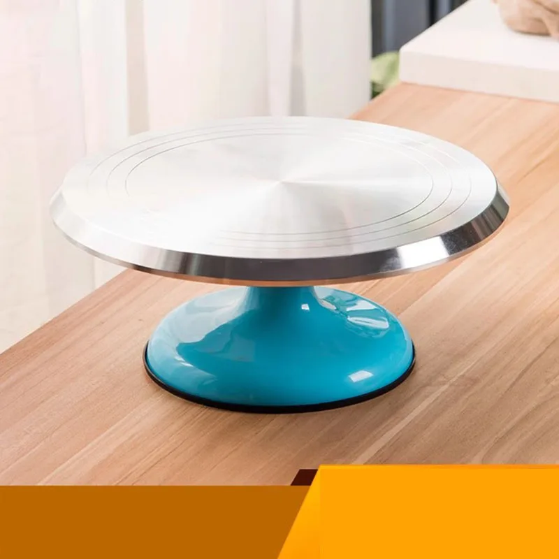 

Aluminum Alloy Turntable Pottery Equipment Clay Sculpture Manual Small Turntable DIY Ceramic Handicrafts Making Subsidiary Tools