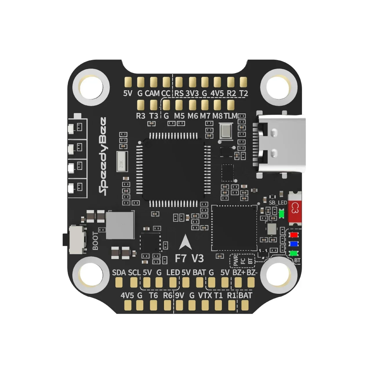 SpeedyBee F7 V3 BL32 50A 30x30 StackBL32 50A 4 w 1 ESCr Najpierw na świecie bezprzewodowy migacz sprzętowy i analizator Blackbox