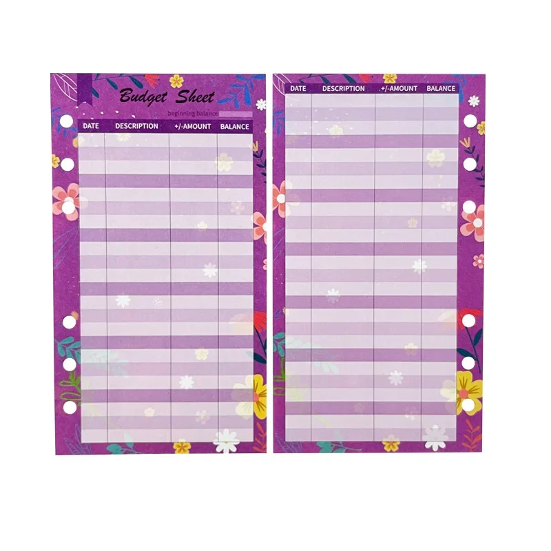 Imagem -05 - Binder Budget Planner com Bolsos Despesa Orçamento Sheets Organizador Anel Envelopes 12 Pcs