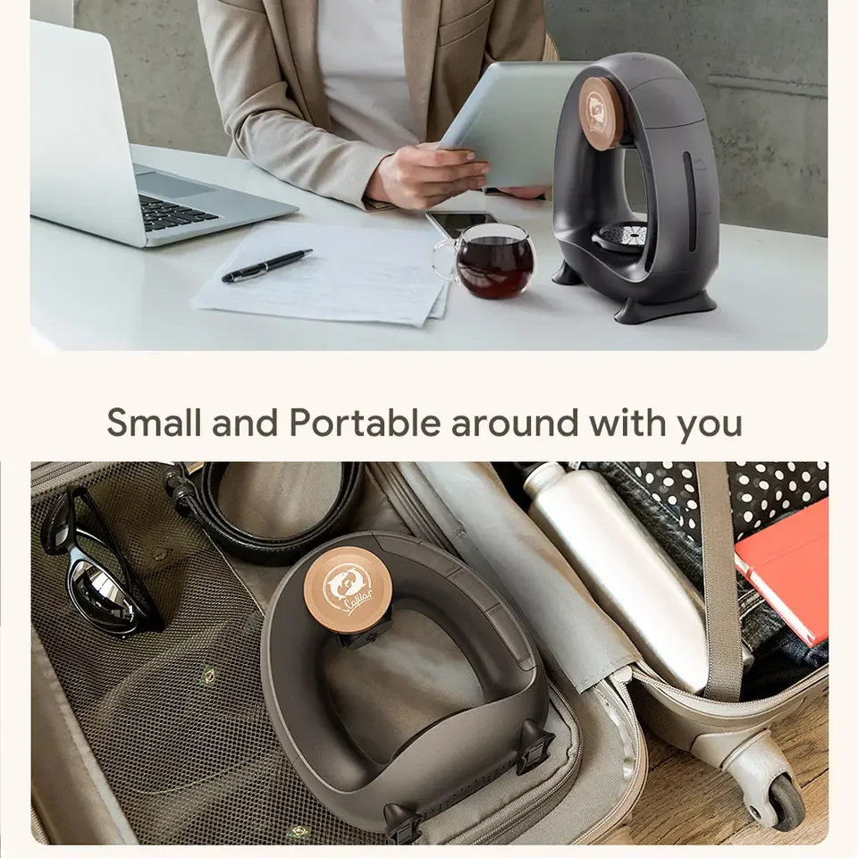 ماكينة صنع القهوة المحمولة Mini Q ماكينة القهوة الأمريكية الوردي بالتنقيط نوع المنزلية الصغيرة إبريق الشاي ماكينة القهوة شبه الأوتوماتيكية