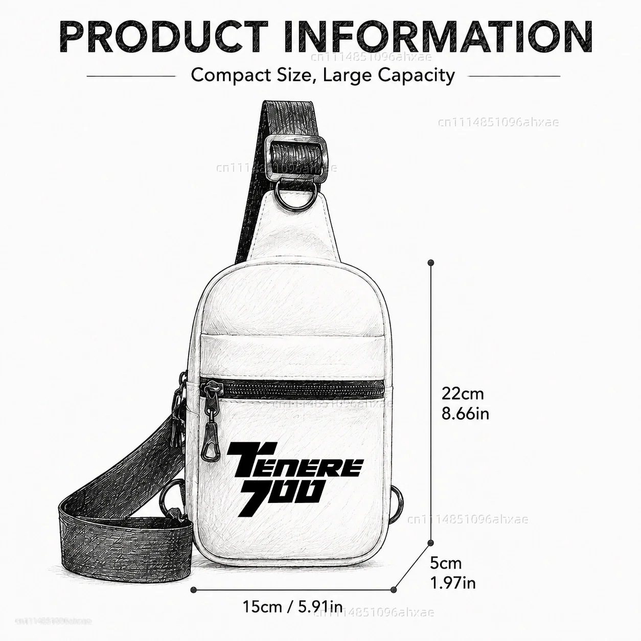 Motorcycle 2In1 Multi-functional Waist Bag Chest Bag Outdoor Travel Bag For YAMAHA TENERE 700 Tenere700 XTZ 700 T700 2020 2021