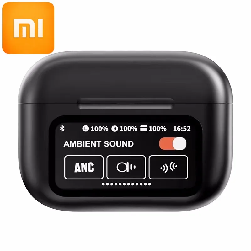 

Xiaomi AI Earphone Wireless Bluetooth Smart Watch Translator Earphones 147Languages With Screen Communication APP Control