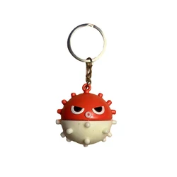 Game Love And Deepspace Rafayel Cosplay Keychain Bobo Fish Backpack Pendant Keychain Accessories Gift