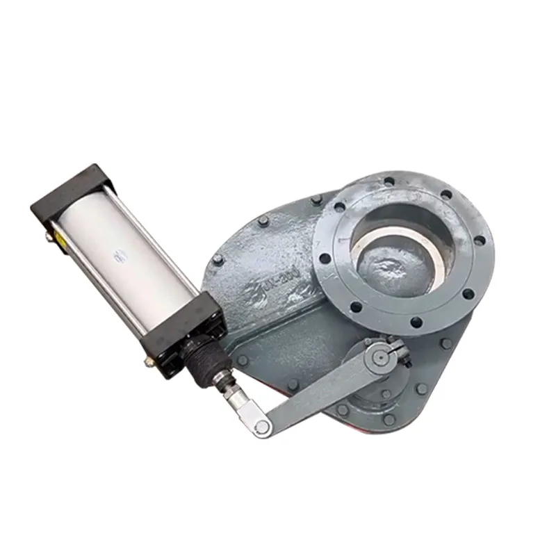 

Pneumatic ceramic swing valve rotary valve dome warehouse pump feed wear-resistant metal swing