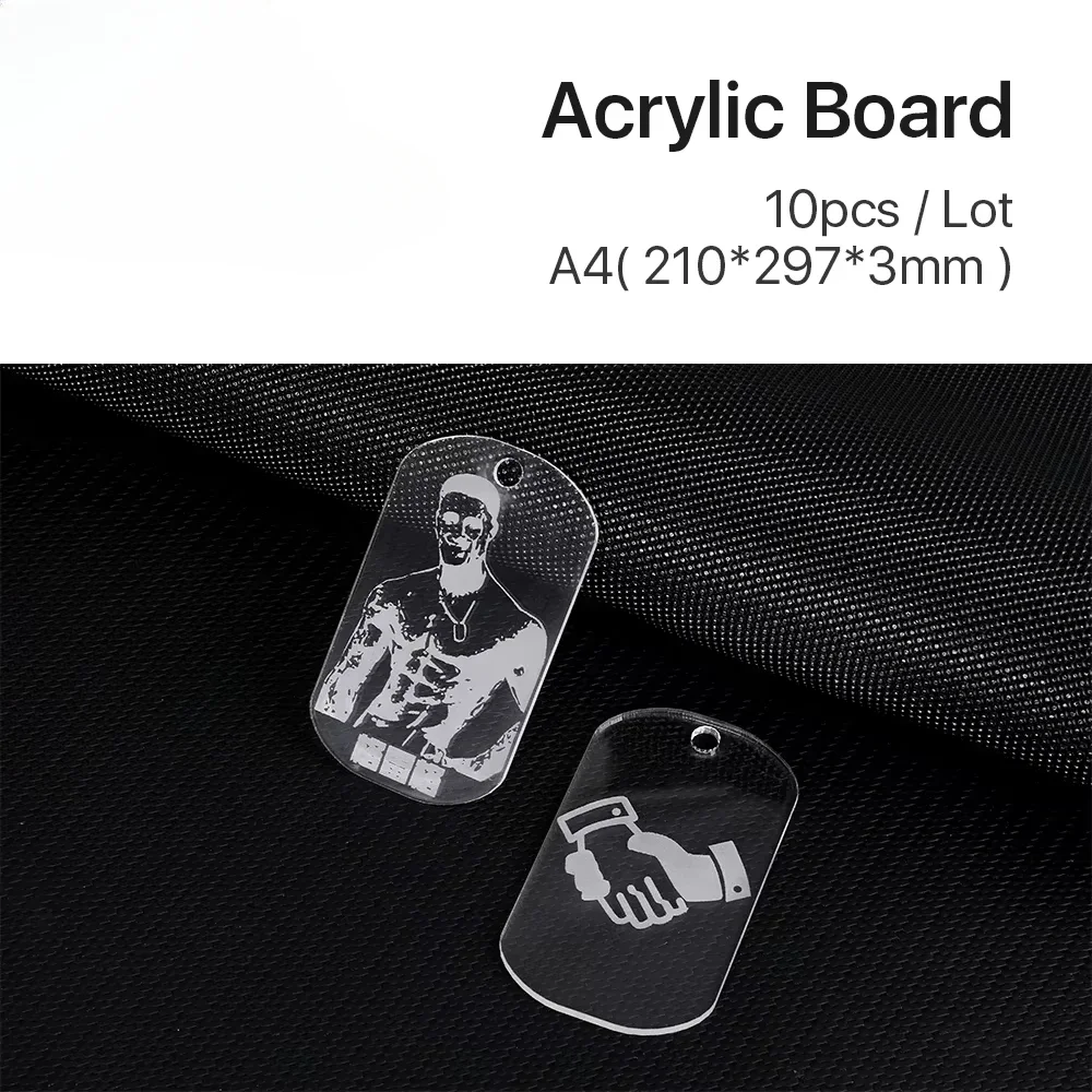 10-個アクリルボードレーザー彫刻材料-a4-サイズ-diy-ギフト材料-co2-レーザー彫刻機用