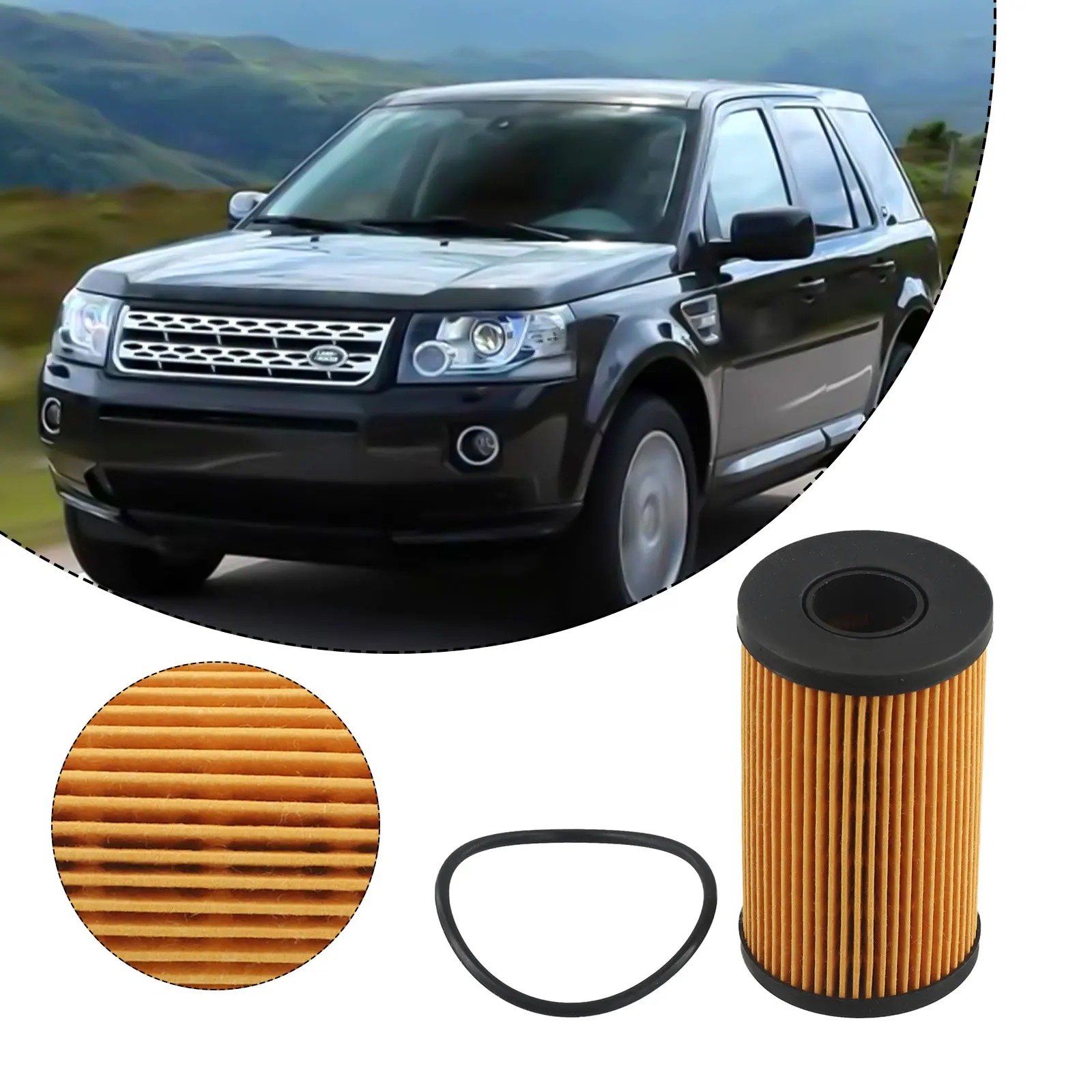 28LR073669 Oil Filter LR073669 Oil Filter High-Quality Oil Circulation Long-Lasting Performance For Land Rover