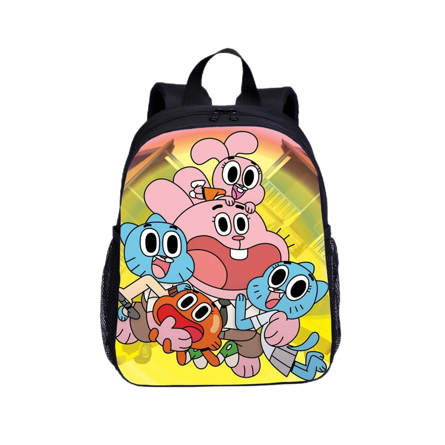 Anime Wonderful World Cartoon Surrounding Children\'s Backpacks Large Capacity Backpacks For primary And secondary School Student