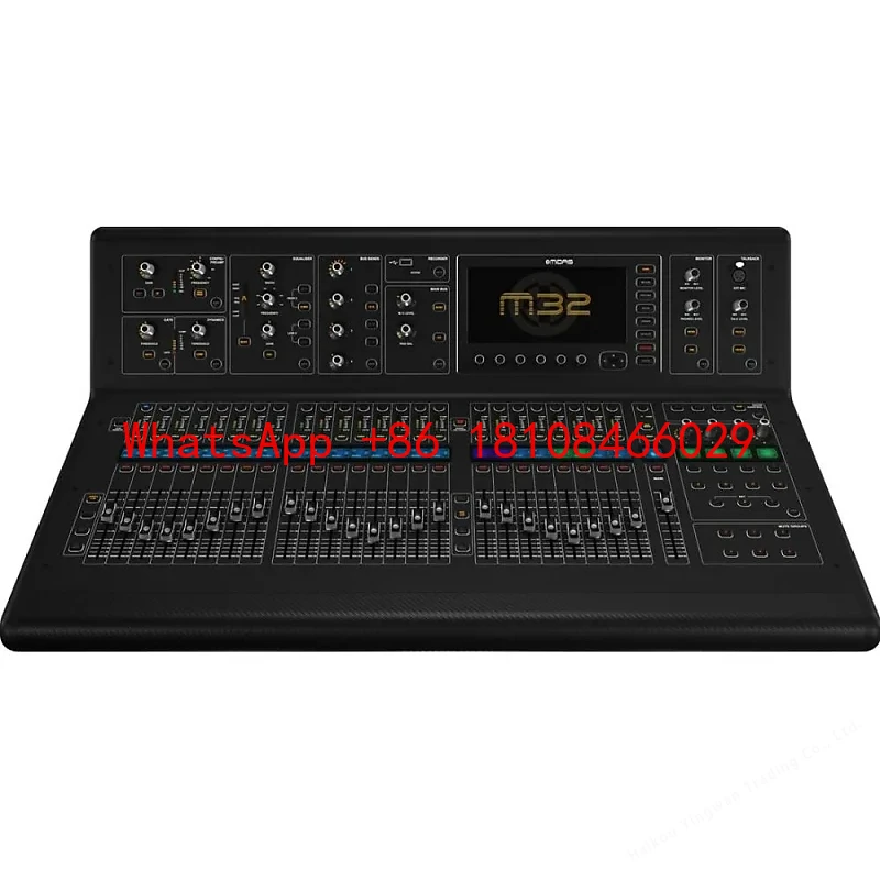 Consola Digital Midas M32 LIVE de 40 Canales, Incluye Tarjeta de Expansión de Alto Rendimiento de 32 Canales para Mayor Eficiencia
