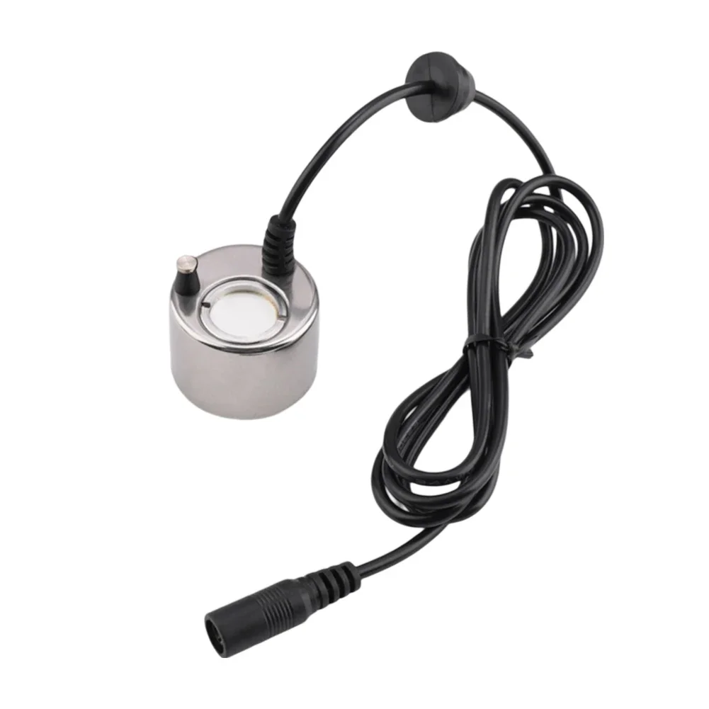 DC 24V Fog Maker Without Light 38mm Balcony Garden Waterscape Mist Sprayer Humidifier Clamp Belt Heads Pond Atomizer