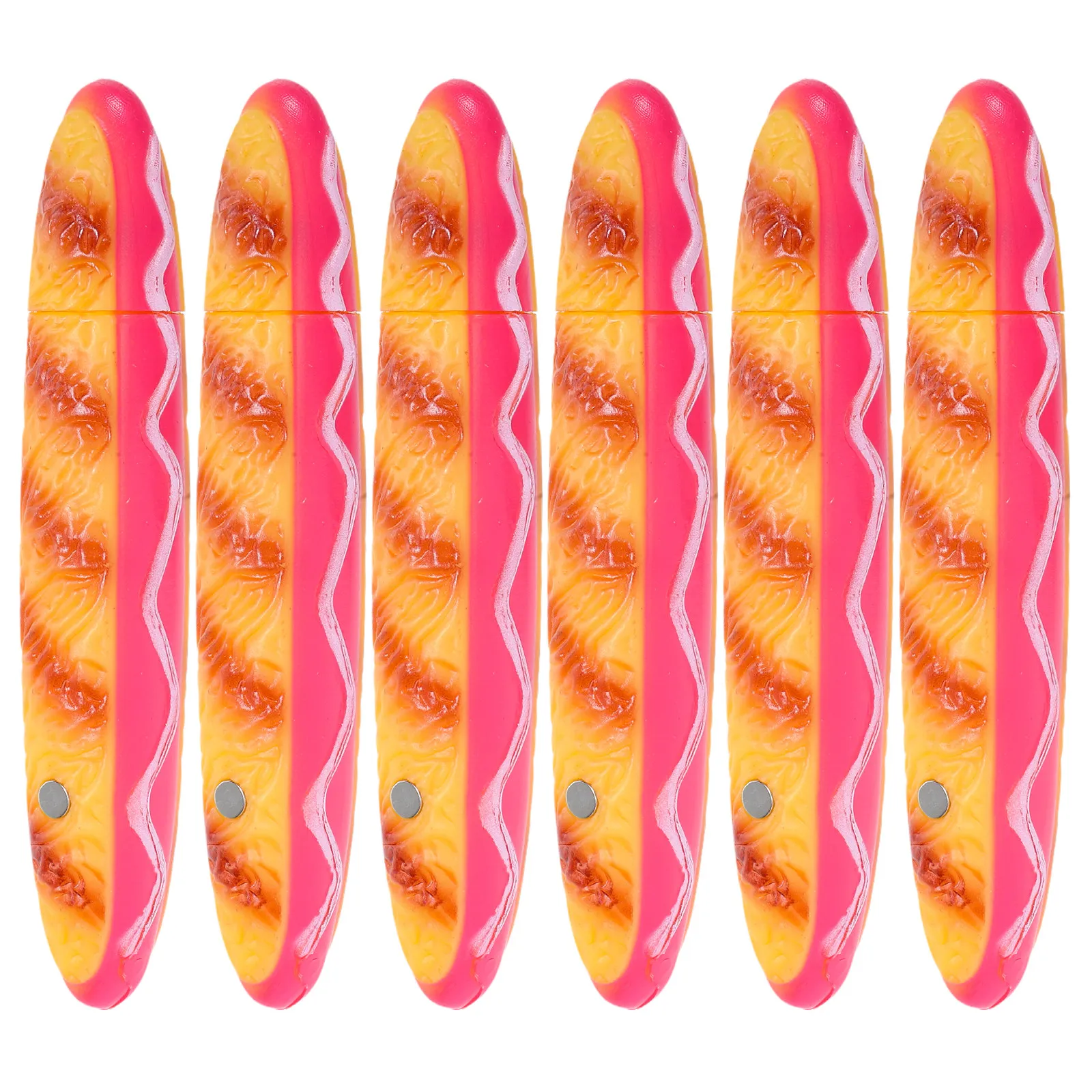 

Набор из 6 шариковых ручек в форме хот-дога, уникальный дизайн, школьные принадлежности для учащихся и преподавателей