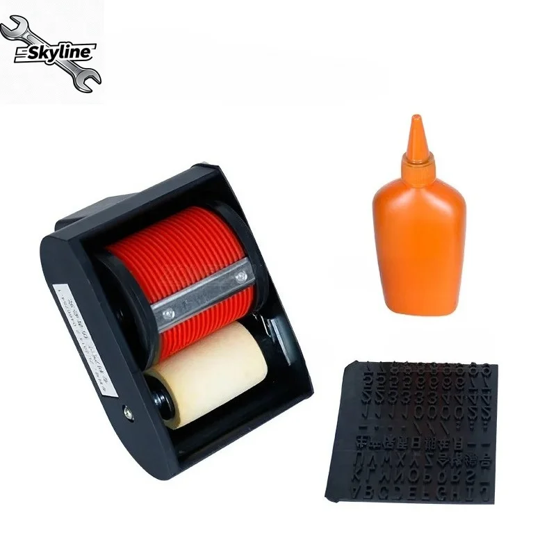 Handheld Expire Date Printer Machine Batch Number Coder Portable Rolling Coding Machine for cartons Box