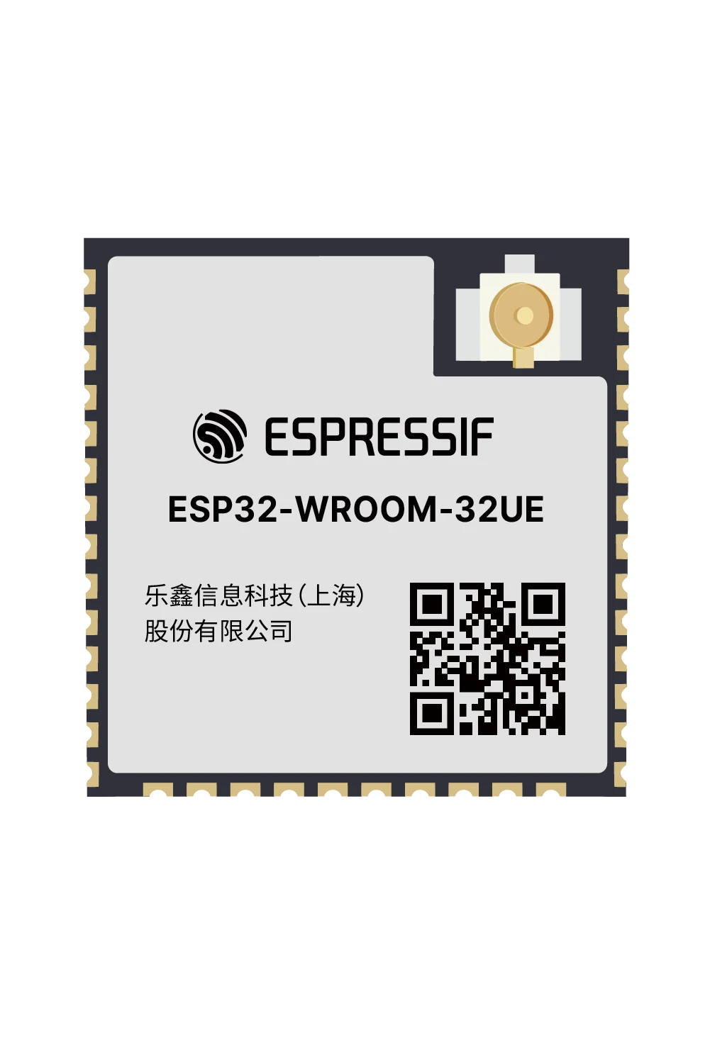 ESP32-WROOM-32UE Espressif  ESP32-D0WD-V3 Dual Core WiFi Bluetooth BLE Module 4MB Flash U.FL IPEX Antenna SMD Io