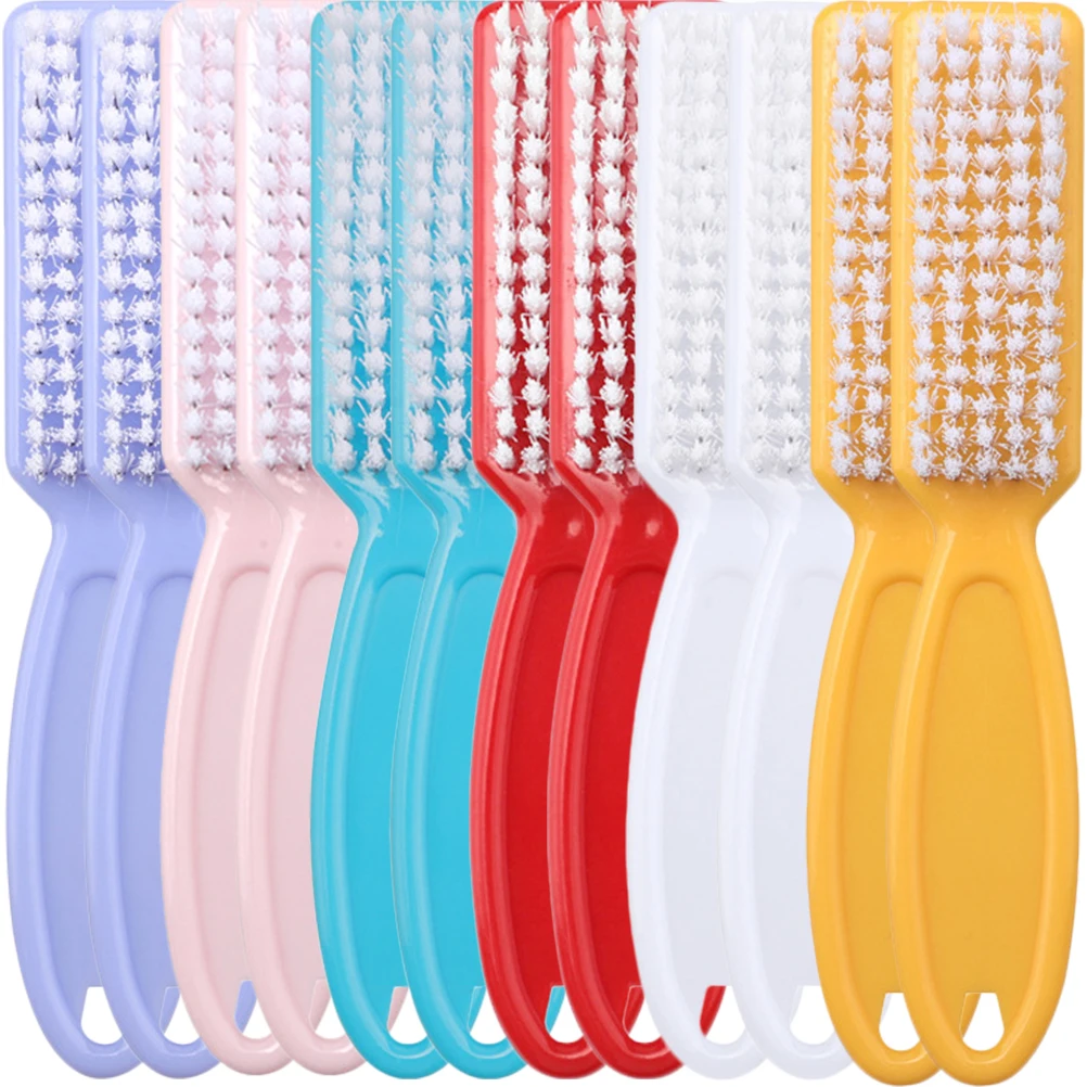 

24Pcs Fingernail Cleaner Brush Hand Grip Nail Brush Scrubber Manicure Cleaning Portable Nail Tools Fingernail Cleaning
