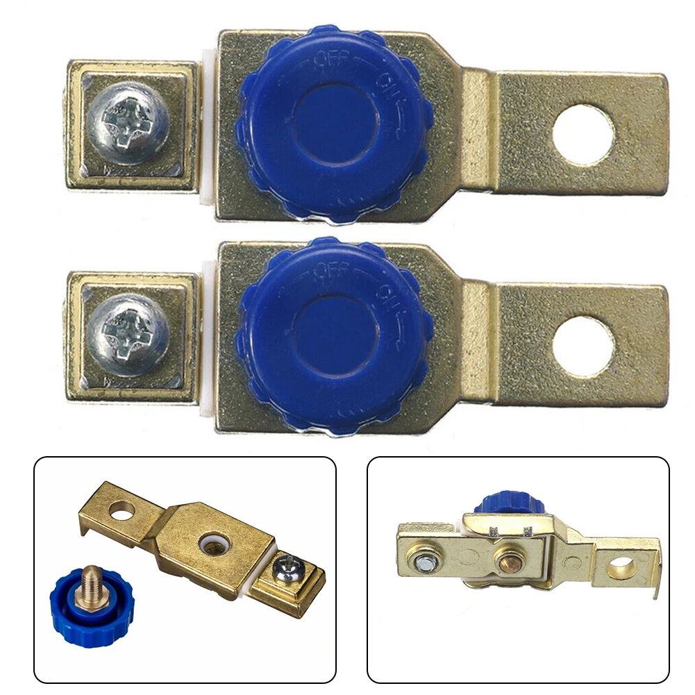 Motorcycle Battery Master Disconnect Switch Zinc Alloy Copper Plating Enhanced Conductivity Anti Theft Feature