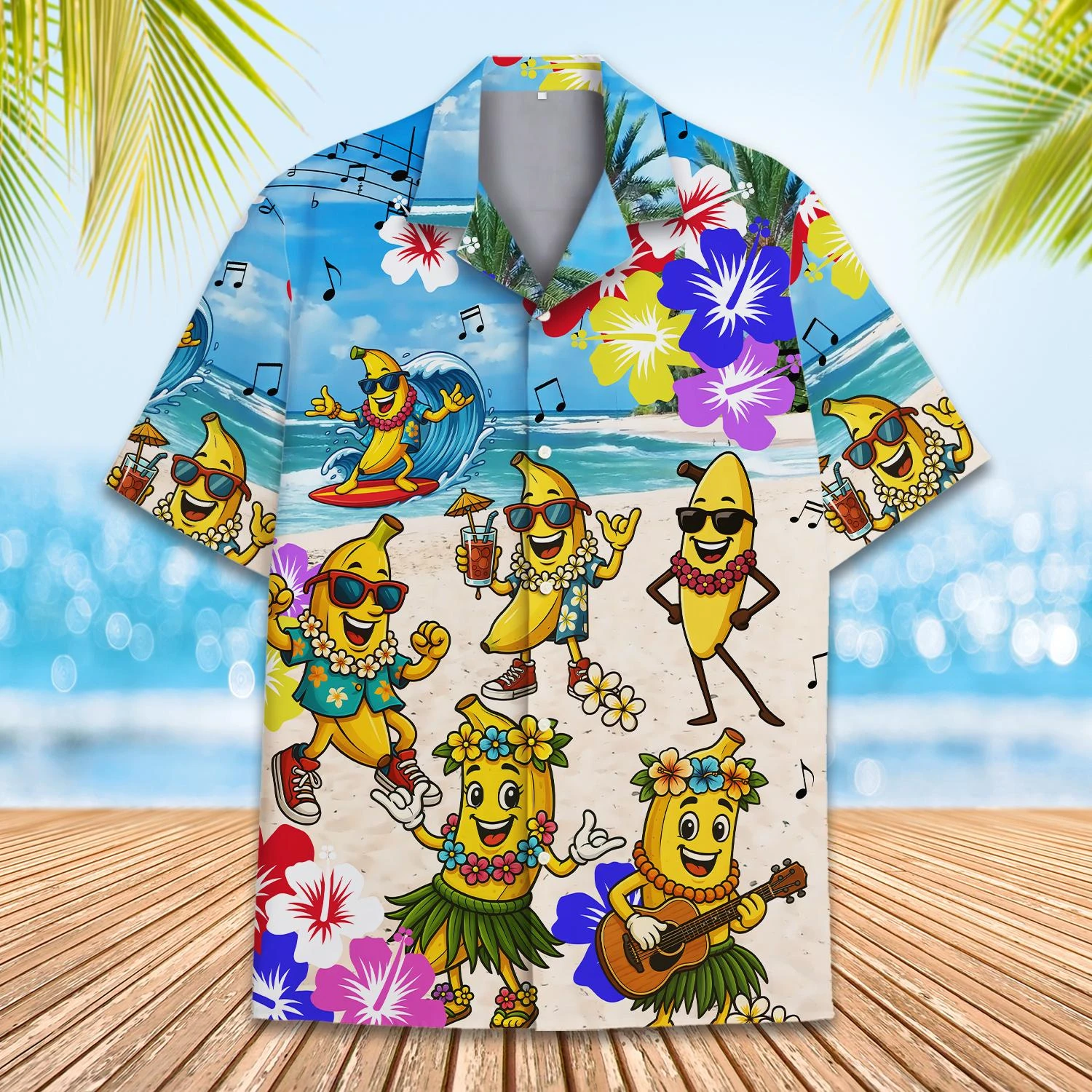 

Funny Banana Hula Hawaiian Shirt For Men Women Youth Clothes Tropical Summer Beach Party Shirts Vacation Unisex Blouses Aloha