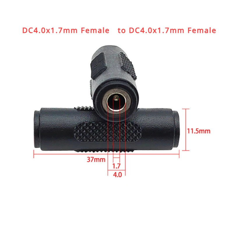 DC5.5*2.1mm/5.5*2.5mm/3.5*1.35mm/4.0*1.7mm DC double female to female Power Socket Connector CCTV Panel Mounting Jack Adaptor