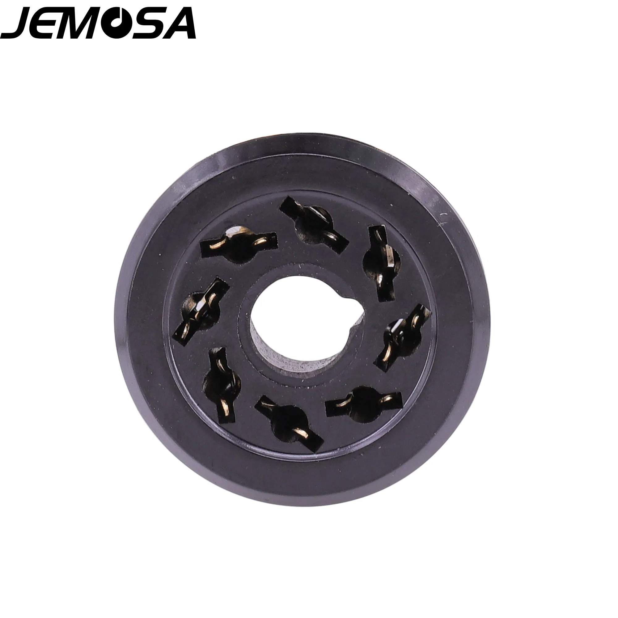 Bakelite 8PIN Tube Socket S8WPI Electron Valve Base For EL34 GZ34 KT66 KT88 6550 6CA7 6SL7 6SN7 6V6 6L6 Vacuum Tube Amplifier