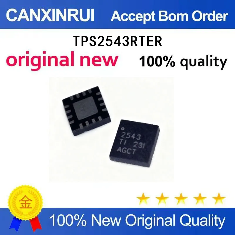 

(5-100 Pieces) New stock TPS2543RTER TPS2543 2543 QFN