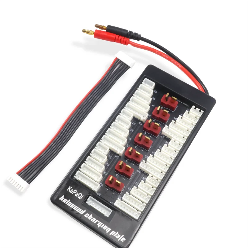 NEW 1pcs T Head to head charging board 4.0 input source For Rc Aircraft Model 1-6s Lithium Battery Parallel Charging Board DIY