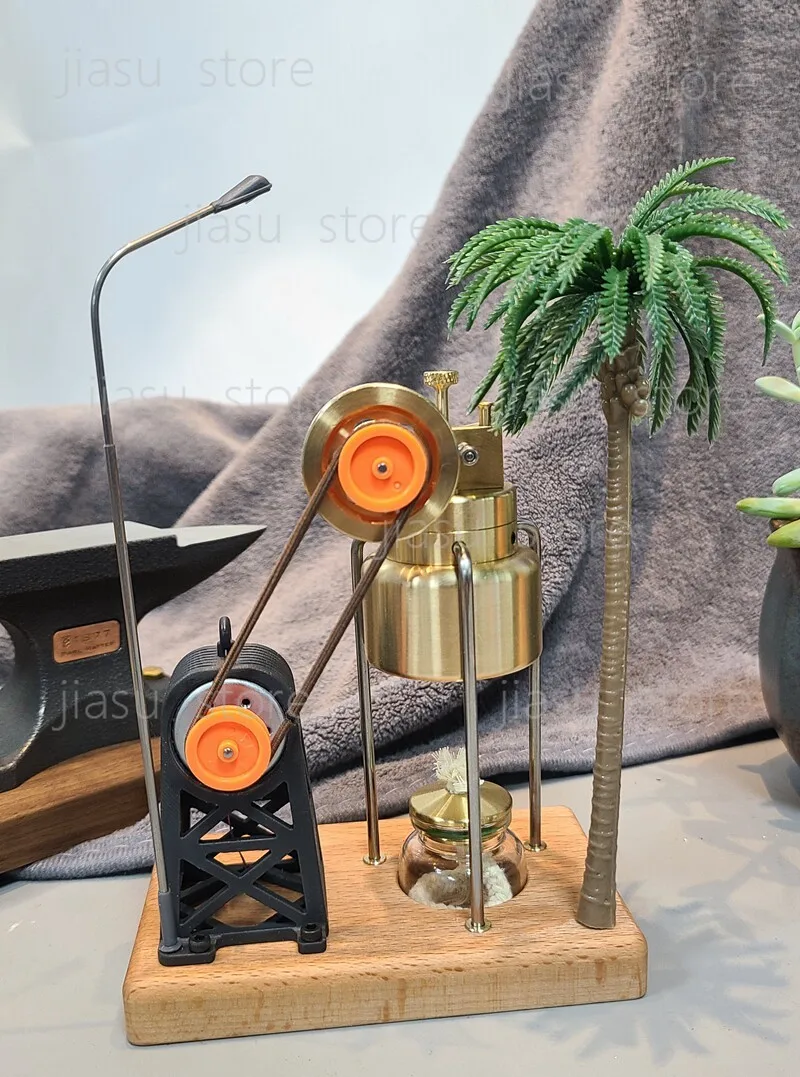 Mini Steam Engine Generator Model, Educational Science Toy for Physics Demonstration