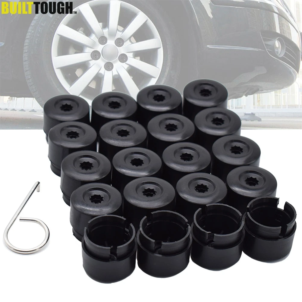 20Pcs 19mm Car Wheel Nut Auto Hub Screw Cover Protection Caps Wheel Nut Bolt Head Cover Caps For VW Transporter T5 T6 2003-2020