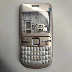 Full Complete Mobile Phone Housing Cover Case  English And Arabic Keypad For Nokia C3 C3-00