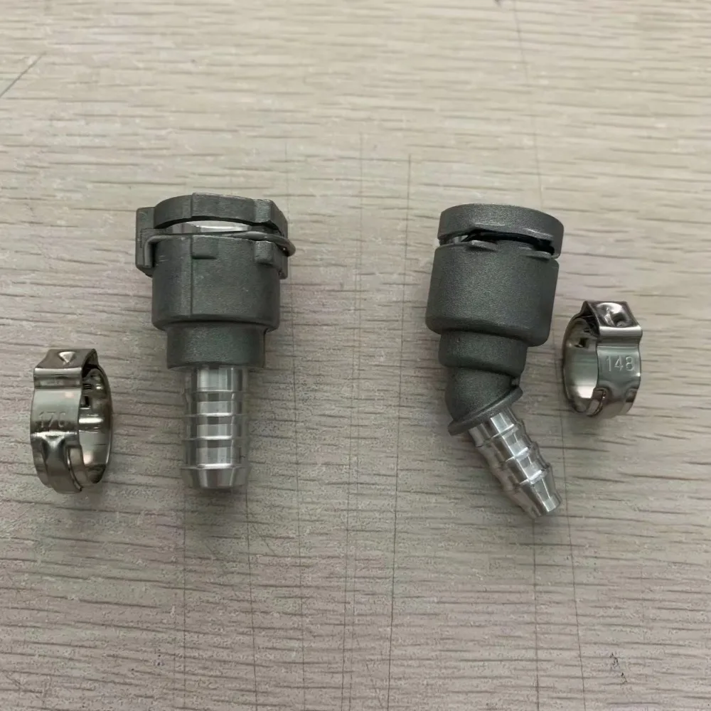 

For BMW 3/5Series 320 323 X3 630iB48 Aluminum Alloy Joint Auxiliary Kettle Return Pipe 1pcs