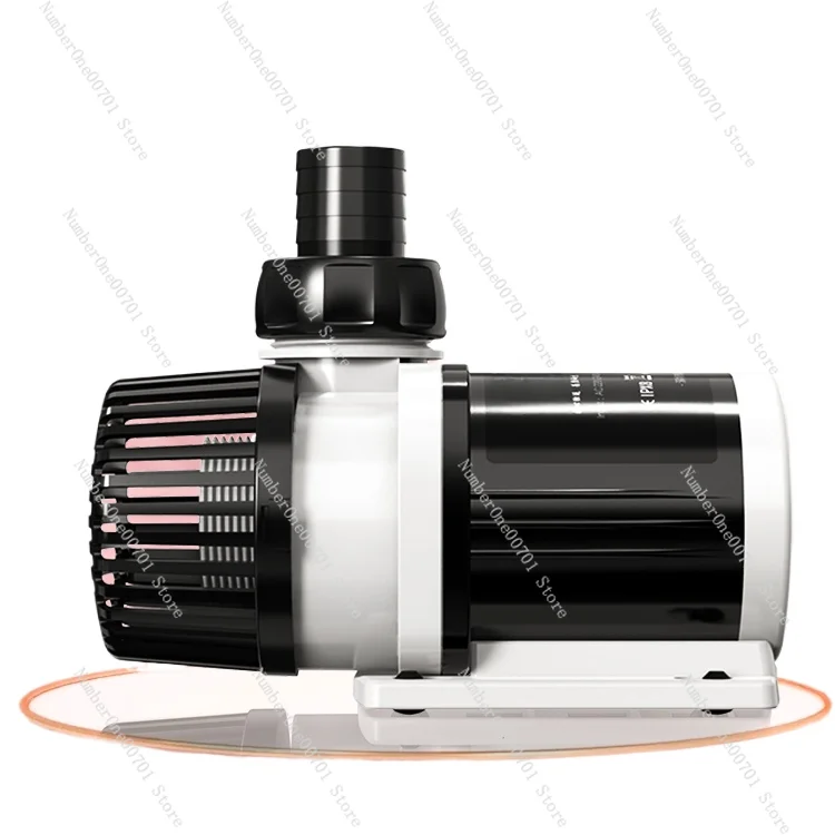 Water Pump for Fish Tank Frequency Conversion Ultra-Quiet Fish Pond Submersible Pump Bottom Suction Pump