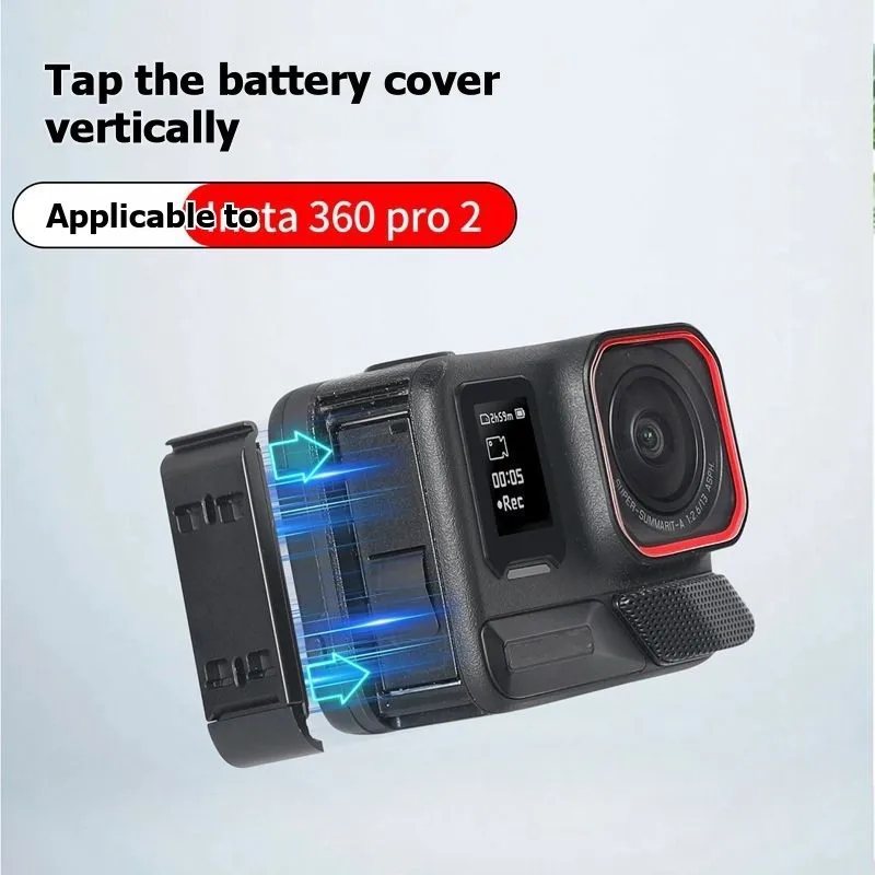 

Боковая крышка аккумуляторного отсека из алюминиевого сплава ABKQ для Ace Pro2 - Защитный аксессуар для камеры