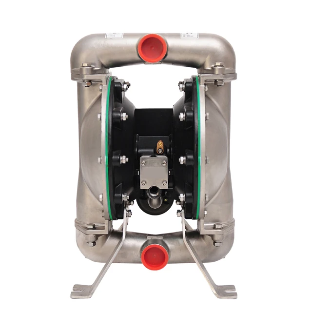 

Long-Life OEM Stainless Steel 1-1/2'' Air Operated Double Diaphragm Pumps Support Customization