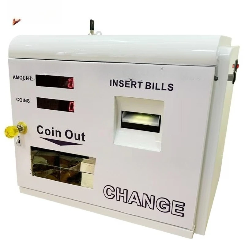 Small Nayax Bill Cash Exchange Token or Coin Exchange Machine