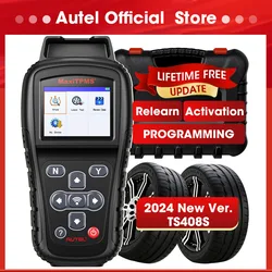 Autel MaxiTPMS TS408S MX-Sensor TPMS Programmer Relearn Tool 2024 OBD Programmming Scanner Upgraded of Autel TS408 TS401