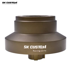 For Tesla Model 3 Y Steering Wheel Short Hub Adapter Aluminum Alloy Steering Wheel Base Boss Hub Car Modification Racing wheel