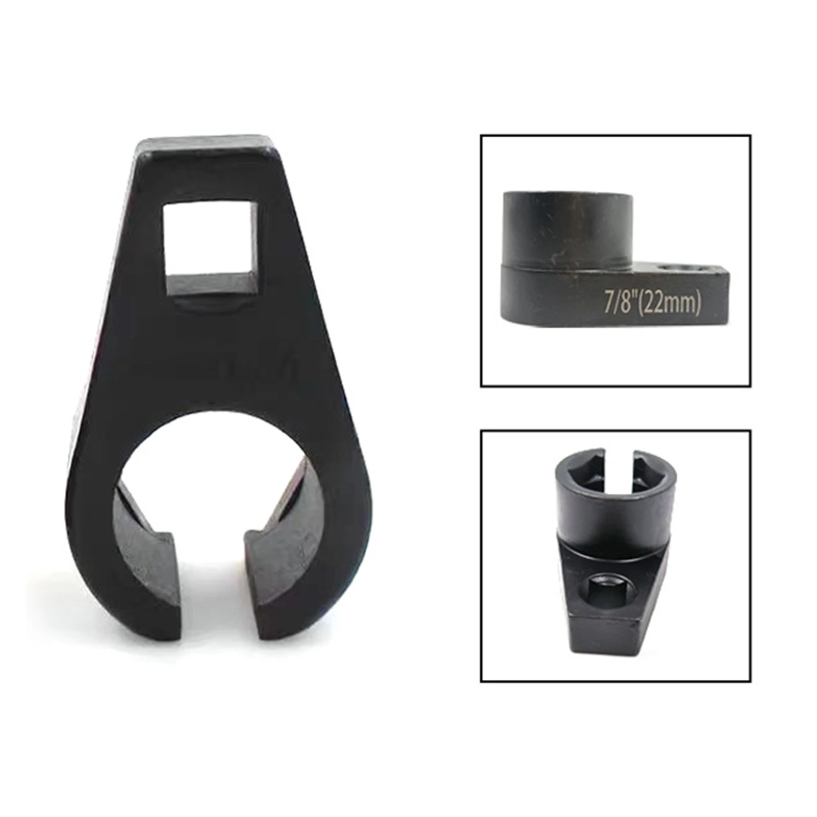 Oxygen Sensor Socket 22mm Corrosion Resistant Sturdy Steel Sensor Removal Tool Fit for Vehicle Oxygen Sensor Removal