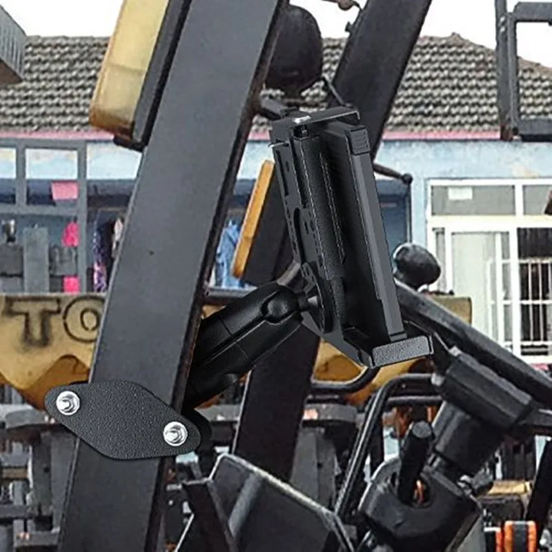 New 1.5'' inch ball of large rail clamp base for forklift large display device