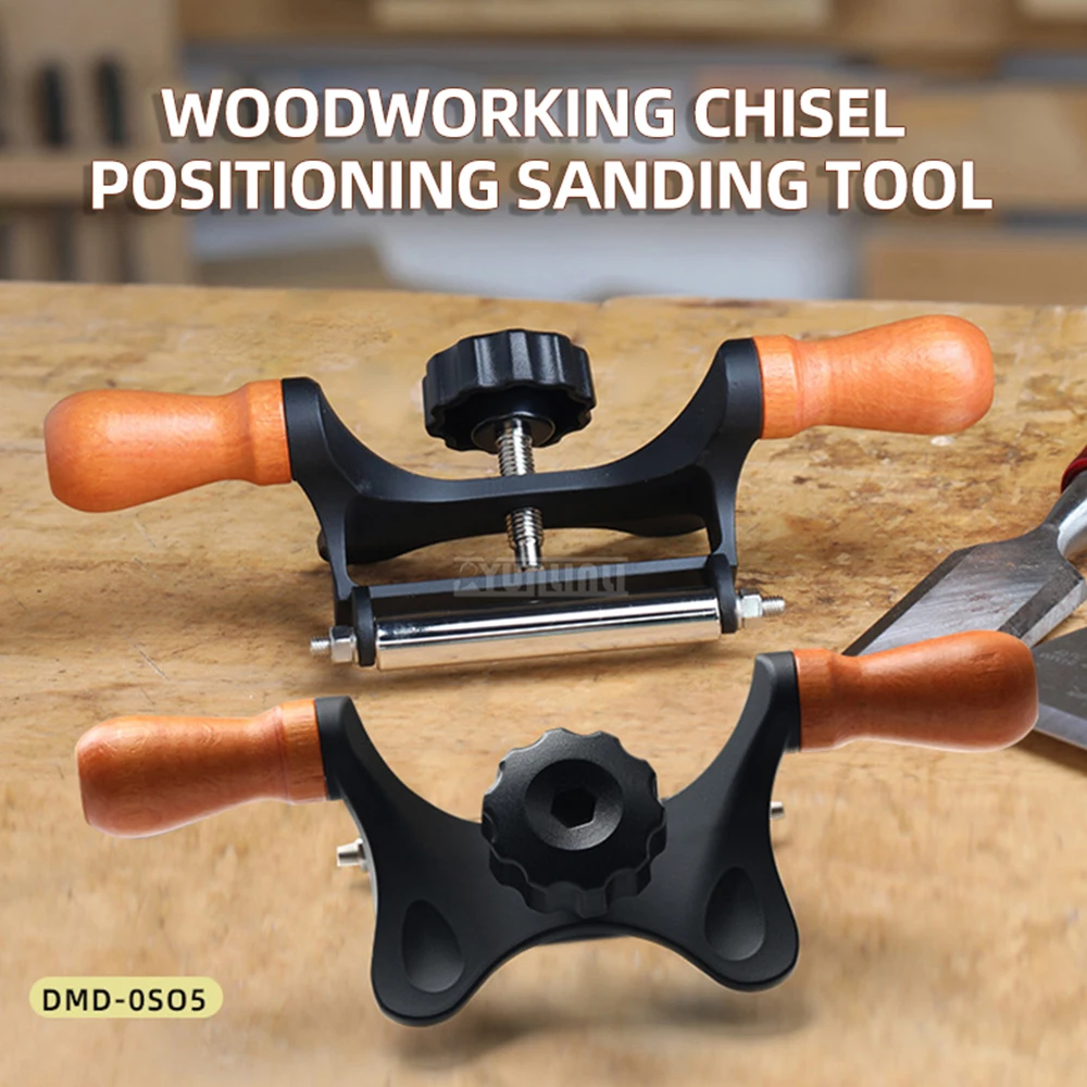 Wholesale Aluminum Alloy Woodworking Auxiliary Grinding Tools, Woodworking Chisel Positioning Roller Grinding Tool Holder