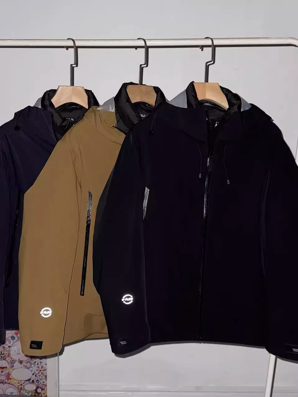 

Detachable Inner! 90 White Du Down! Men's Outdoor Windproof Warm Hooded Tee-in-One down Jaet Trendy