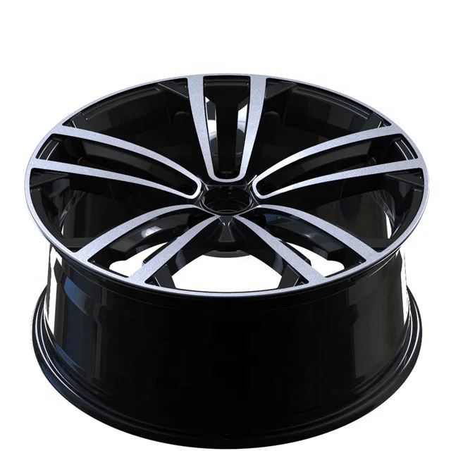 Flrocky Aluminum Casted Multi Spoke Passenger Car Wheel 17 18 19 Inch 7J 7.5J 8J 5X100 112 PCD Design Aluminium Alloy Wheel Rims