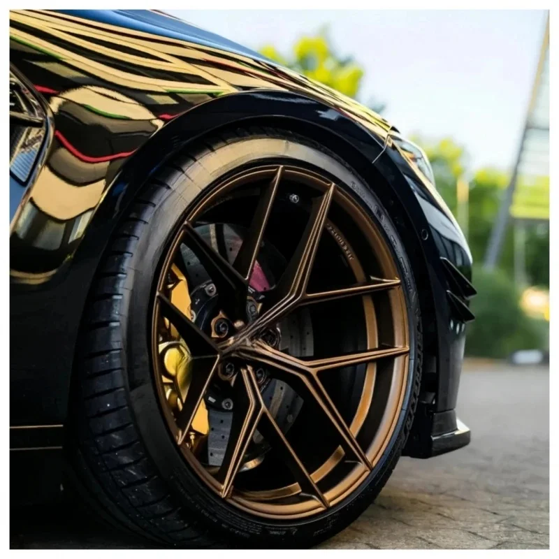 High Quality Deep Concave Forged Wheel Brushed Polished 5x120 5x112 5x114.3 18-22 Inch Fit Racing Car